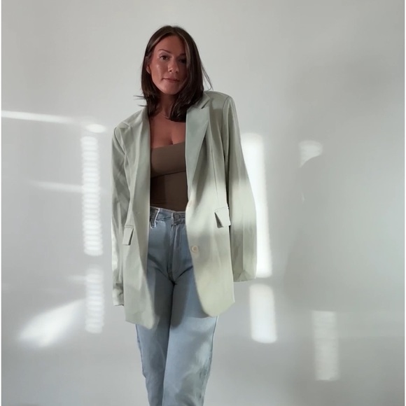 Green oversized blazer from HM - Picture 1 of 1